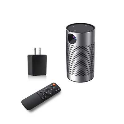 Batteria metallica del proiettore 4400maH del DLP di 854*480 Mini Wifi Smart Pico Projector HD