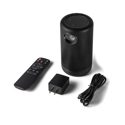 Pico Projector Fidelity Speaker Android astuto metallico 8,1 per accamparsi