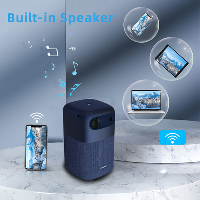 Mini proiettore ricaricabile all'aperto/dell'interno Android astuto 9,0 del DLP costruito in batteria 9000mah