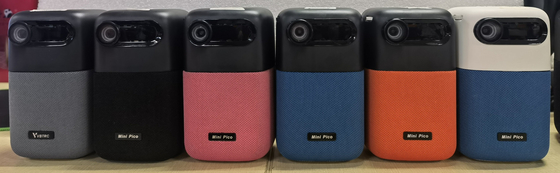 Configurazione del proiettore dei lumi dell'ANSI del proiettore 100 del DLP della casa Android9.0 in batteria 10000mAh