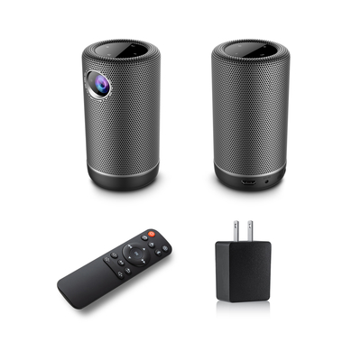 DLP Wifi Bluetooth Mini Projector di Android 8,1 Mini Led Video Projector 150 lumi