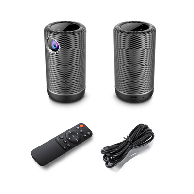 Lume 1080P di RGB LED Pico Mini Portable Home Theatre Projector 150